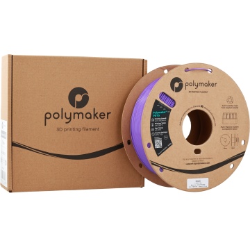 Ambalaj cutie si rola de filament 1.75 mm Polymaker PETG Purple 1kg - Filamente3D.ro