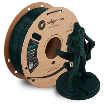 Rola si statueta printata din filament 1.75mm Polymaker PLA Pro - High Speed Tough PLA Blue-Green (verde) 1kg