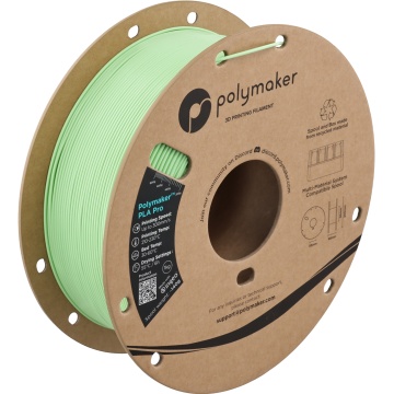 Filament 1.75mm Polymaker PLA Pro - High Speed Tough PLA Light Green (verde) 1kg