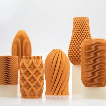 Vaze printate din filament ColorFabb Vibers PLA Pastel Orange 750g - Filamente3D.ro