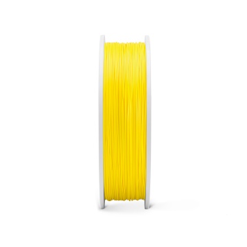Lateral rola de filament Fiberlogy FiberFlex 40D Yellow 850g - Filamente3D.ro
