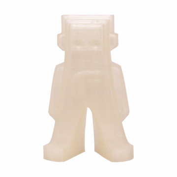 Statueta Fil printata 3D din filament FormFutura AquaSolve - PVA Natural (solubil in apa) 300g - Filamente3D.ro