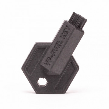 Cheie printata 3D din filament FormFutura CarbonFil - Black (compozit cu fibra de carbon, negru) 500g - Filamente3D.ro