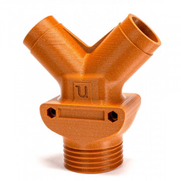 Conector printat 3D din filament FormFutura Galaxy PLA - Jupiter Brown (maro) 750g - Filamente3D.ro