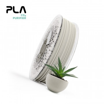 Filament PLA Recreus Purifier (gri-bej) 750g - rola - Filamente3D.ro