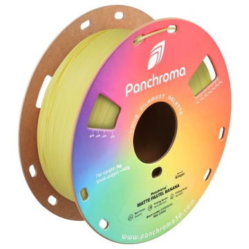 Filament Polymaker Panchroma PLA Matte Pastel Banana (galben deschis)1kg