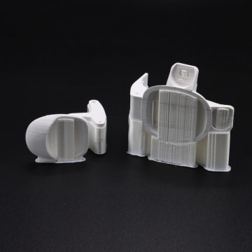 Piese printate din filament Polymaker PC-ABS White 1kg - Filamente3D.ro