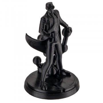 Statueta Polyman printata 3D din filament Polymaker PC-PBT Black (negru)1kg - Filamente3D.ro