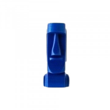 Statueta printata 3D din filament Smart Materials 3D SmartFil PLA Cobalt (albastru) - RAL 5022 - 1kg - Filamente3D.ro