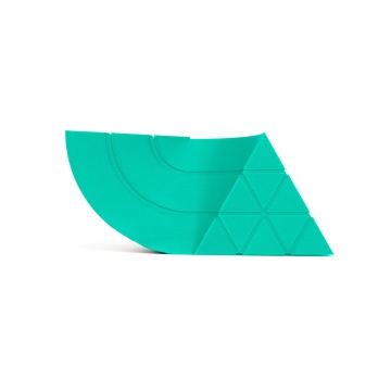 Mostra printata 3D din filament Smart Materials 3D SmartFil PLA Emerald (turcoaz) - RAL 5018 - 1kg - Filamente3D.ro