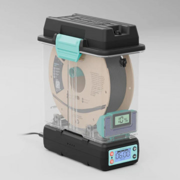 PolyDryer - Statie de uscare si cutie de depozitare cu rola montata - Filamente3D.ro