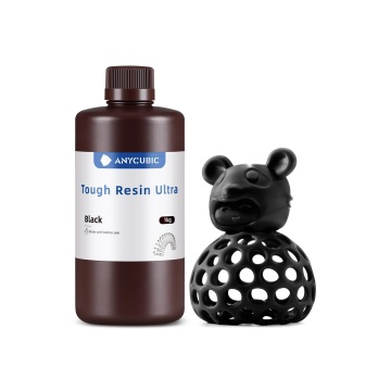 Rasina Anycubic Tough Resin Ultra Black (negru) - 1kg