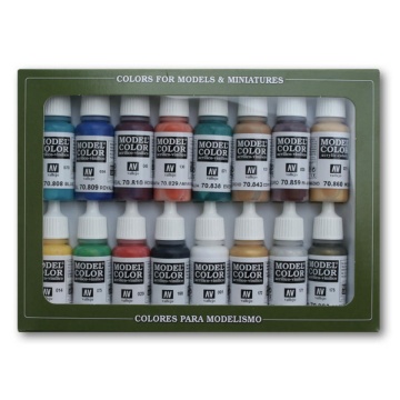 Set de 16 vopseluri acrilice Vallejo Antichitate / Medieval