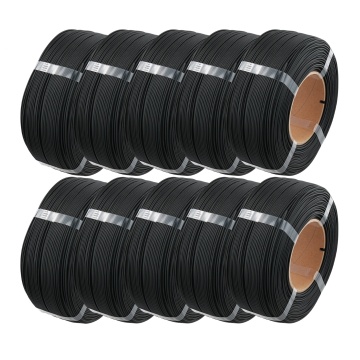 10 x Filament 1.75mm Polymaker Refill Panchroma PLA Matte Charcoal Black (negru) 1kg