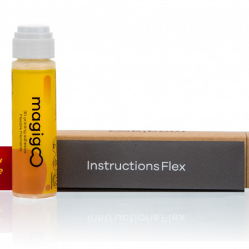 Instructiuni adeziv pentru printarea 3D Magigoo Pro FLEX 50ml - Filamente3D.ro