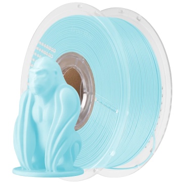 Filament 1.75 mm AzureFilm PLA Pastel Baby Blue (albastru) 1kg