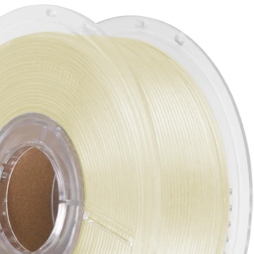 Detaliu rola de filament 1.75mm AzureFilm PLA Transparent 1kg - Filamente3D.ro