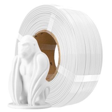 Filament 1.75 mm AzureFilm ReFill PCTG White (alb) 1kg