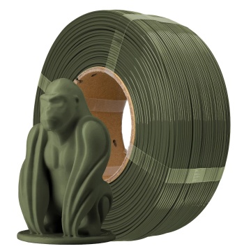 Filament 1.75 mm AzureFilm ReFill PETG Hyper Speed Army Green (verde) 1kg