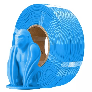 Filament 1.75 mm AzureFilm ReFill PETG Hyper Speed Blue (albastru) 1kg