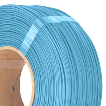 Macro rezerva de filament 1.75 mm AzureFilm ReFill PLA Cyan (albastru) 1kg - Filamente3D.ro