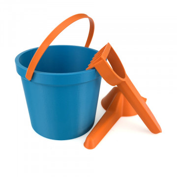 Lopatica printata din filament Fiberlogy ASA Orange 750g si galetusa - Filamente3D.ro