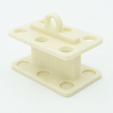 Piesa printata din filament Fiberlogy CPE Antibac Natural 500g - Filamente3D.ro