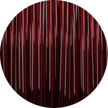 Macro filament 1.75 mm Fiberlogy HS PLA CLEAR Burgundy (rosu transparent) 850g - Filamente3D.ro