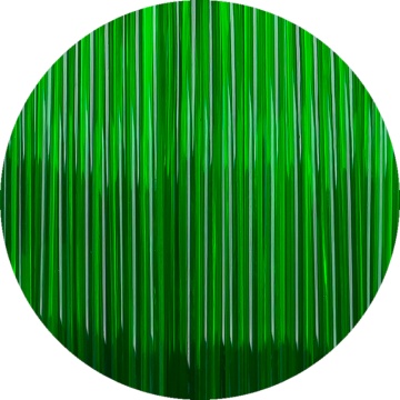 Macro filament 1.75 mm Fiberlogy HS PLA CLEAR Green (verde transparent) 850g - Filamente3D.ro