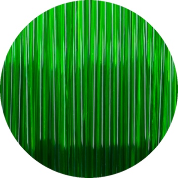 Macro filament 1.75 mm Fiberlogy HS PLA CLEAR Light Green (verde transparent) 850g - Filamente3D.ro