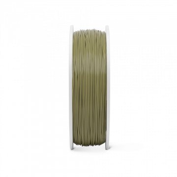Lateral rola de filament Fiberlogy Impact PLA Khaki 850g - Filamente3D.ro