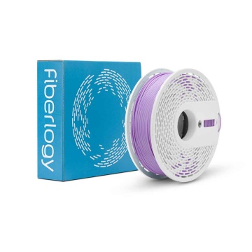 Ambalaj si rola de filament Fiberlogy Matte PET-G Pastel Lilac 850g - Filamente3D.ro