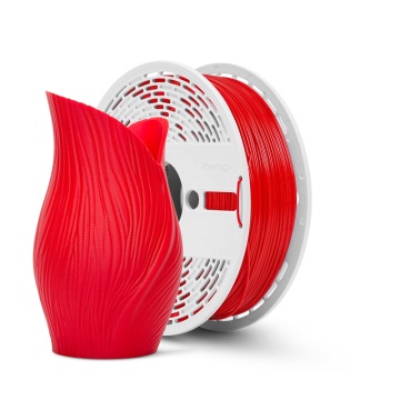 Rola si vaza printata din filament Fiberlogy Matte PET-G Red 850g - Filamente3D.ro