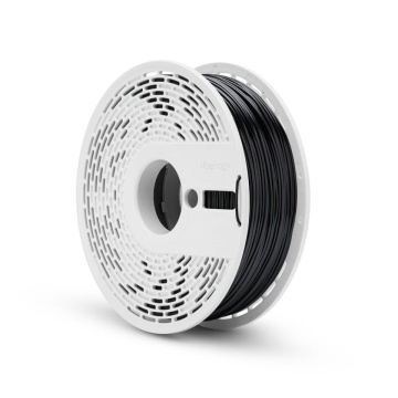 Filament 1.75 mm Fiberlogy PET-G + PTFE Black (negru) 750g
