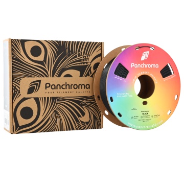 Ambalaj si rola de filament 1.75 mm Polymaker Panchroma CoPE Black 1kg - Filamente3D.ro