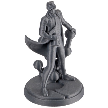 Statueta Polyman printata din filament 1.75 mm Polymaker Panchroma CoPE Steel Grey 1kg - Filamente3D.ro