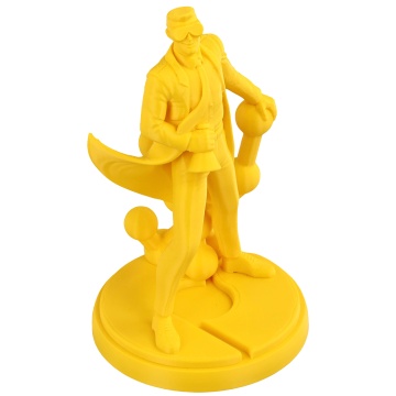 Statueta Polyman printata din filament 1.75 mm Polymaker Panchroma CoPE Yellow 1kg - Filamente3D.ro