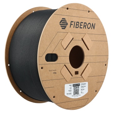 Rola verticala filament Polymaker Fiberon PA612-CF15 Black 3kg - Filamente3D.ro