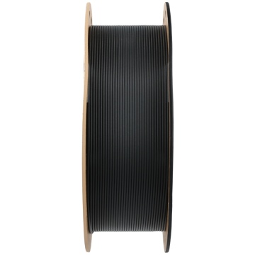 Lateral rola de filament 1.75 mm Polymaker Fiberon PET-CF17 Black (negru) 500g - Filamente3D.ro