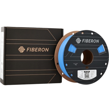 Cutie si rola de filament Polymaker Fiberon PET-GF15 Blue 1kg - Filamente3D.ro