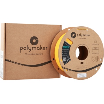 Rola si ambalaj filament Polymaker HT-PLA-GF Power Tool Yellow 1kg - Filamente3D.ro