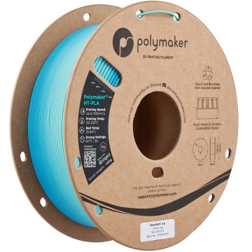 Rola vertical filament Polymaker HT-PLA Gradient Ice 1kg - Filamente3D.ro