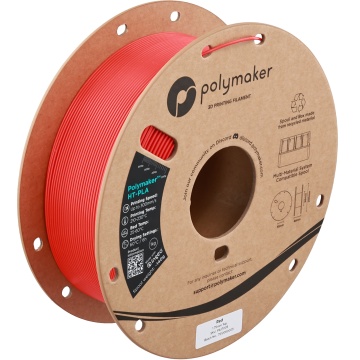 Filament 1.75 mm Polymaker HT-PLA Red (rosu) 1kg
