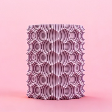Vaza printata din filament 1.75 mm Polymaker Panchroma PLA Matte Muted Mauve 1kg