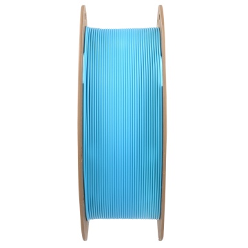Rola vedere laterala de filament Polymaker Panchroma Matte PLA Sky Blue - Filamente3D.ro
