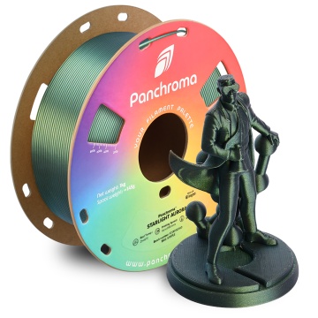 Rola de filament 1.75mm si print Panchroma Starlight PLA Aurora cu efect holografic, ideală pentru imprimare 3D - Filamente3D.ro