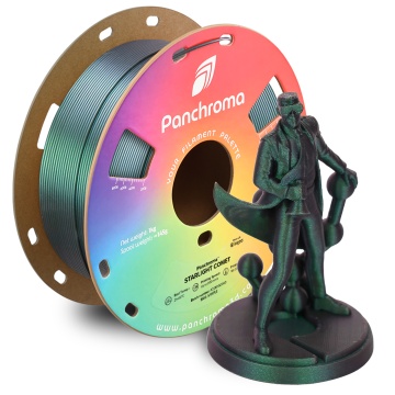 Rola de filament 1.75mm si print Panchroma Starlight PLA Comet cu efect holografic, ideală pentru imprimare 3D - Filamente3D.ro