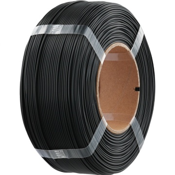 Rezerva de filament Polymaker Refill Panchroma PLA Black (negru) 1kg amplasata vertical - Filamente3D.ro