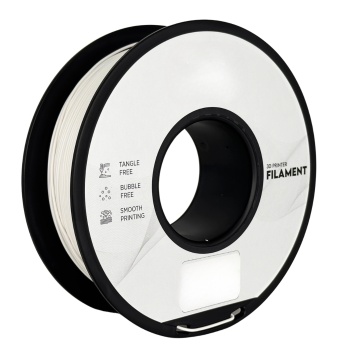 Filament 1.75 mm Professional Lab PLA Matte White (alb) 1kg