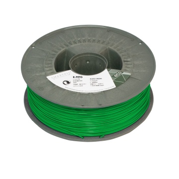 Filament 1.75 mm SmartFil Eco R-PETG Pure Green (verde) - RAL 6037 - 1kg